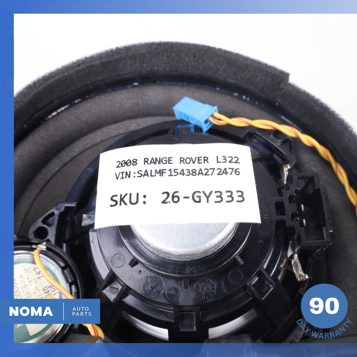 Land Rover Range Rover L322 Right Interior Audio Speaker Tweeter Set OEM - photo 12