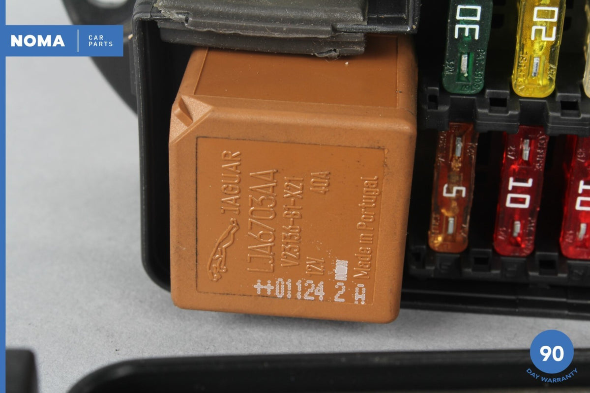 00-03 Jaguar XK8 X100 Engine Motor Bay Room Relay Fusebox Fuse Box LJD2800CB OEM - photo 3