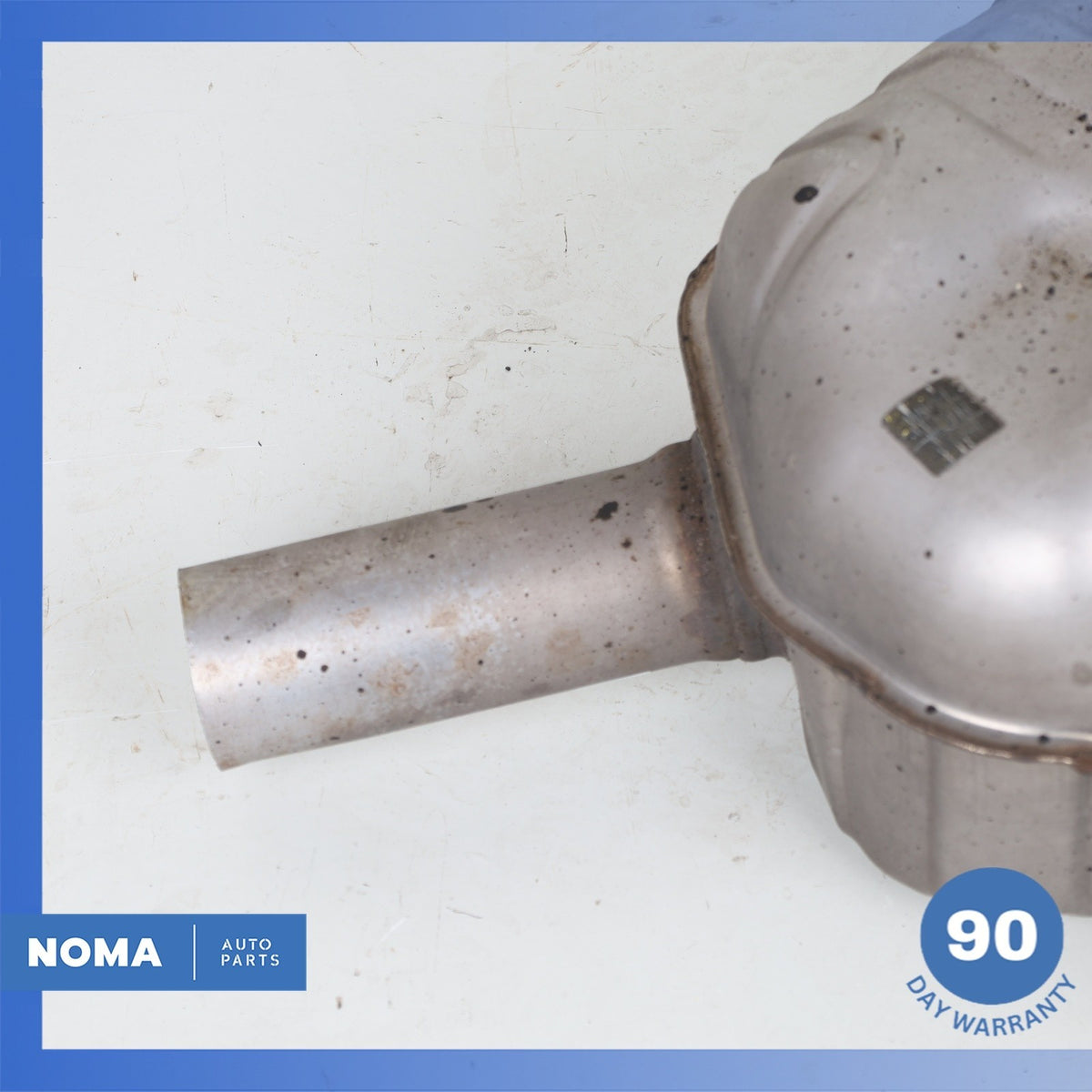14-16 Audi D4 A8 TDI Rear Left Side Exhaust Muffler Assembly 4H0253609AH OEM - photo 11