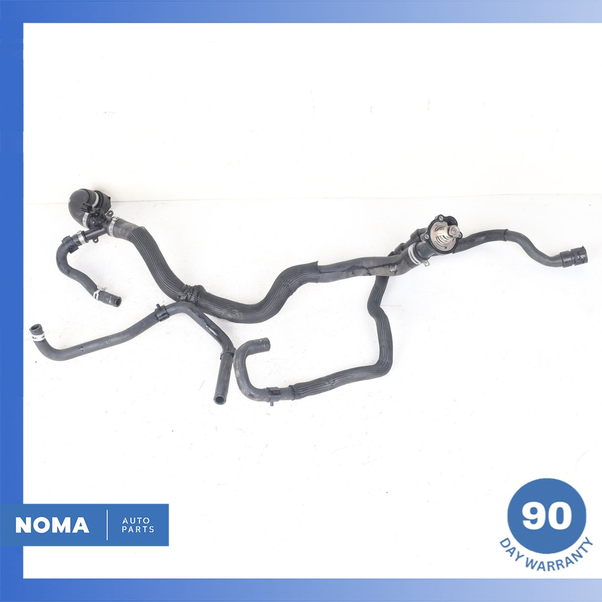 12-17 LR Range Rover Evoque L538 Engine Cooling Water Hose Set w/Thermostat OEM - photo 2