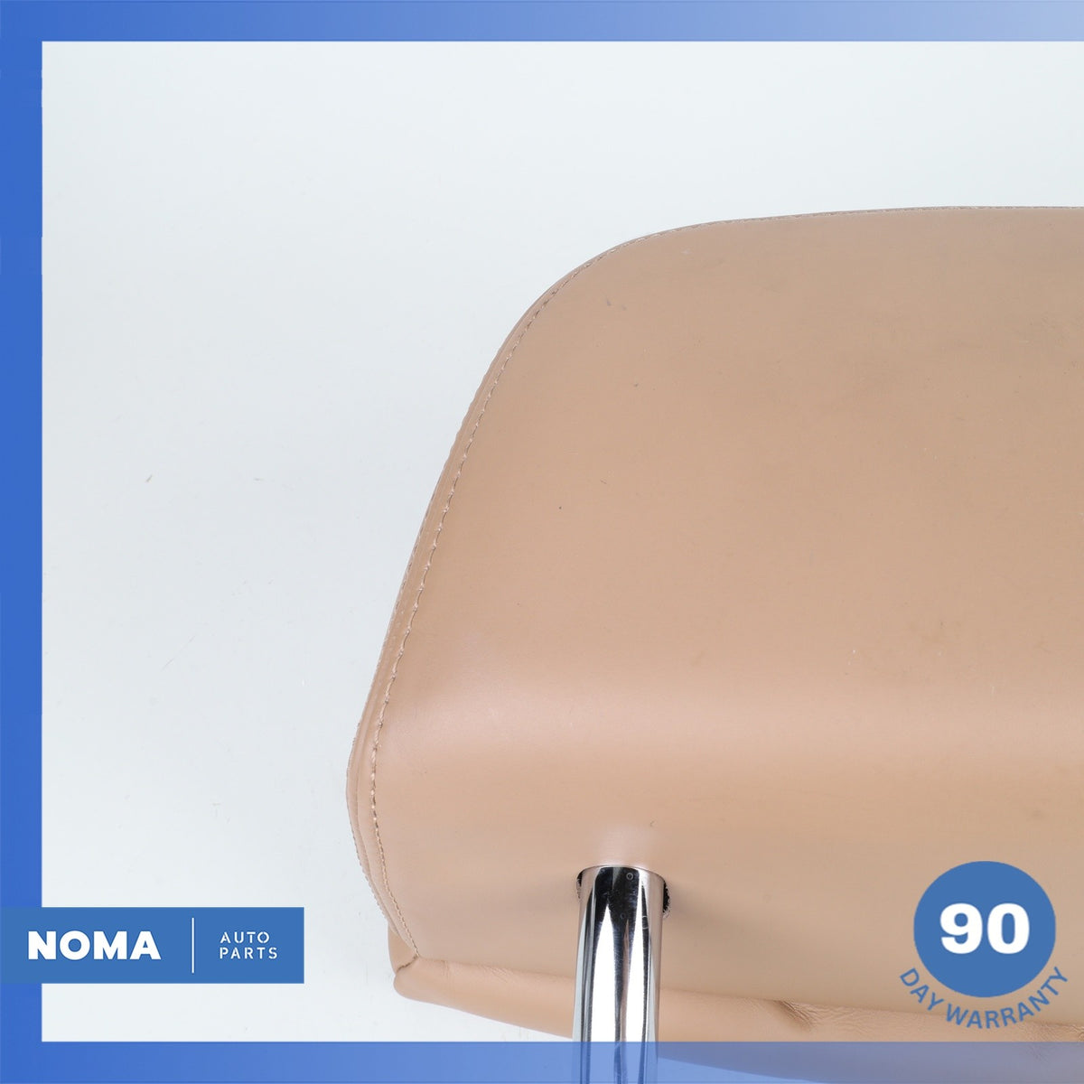 BMW F02 750i 740i Front Left or Right Seat Headrest Head Rest Nappa Brown OEM - photo 12