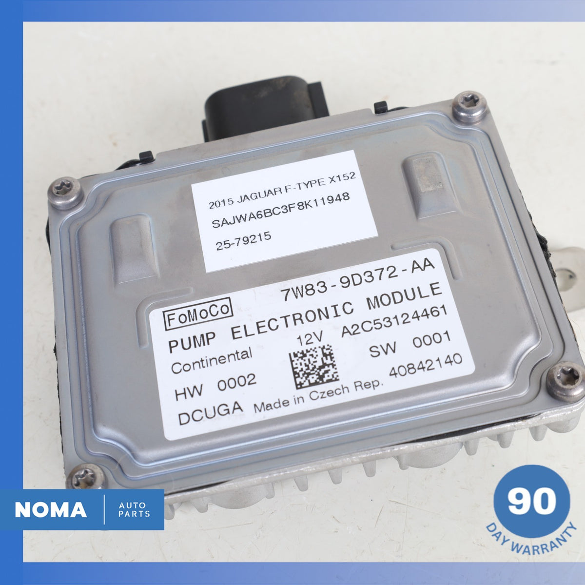 07-24 Jaguar X152 F-Type XK XF Gas Fuel Pump Control Module 7W839D372AA OEM - photo 5