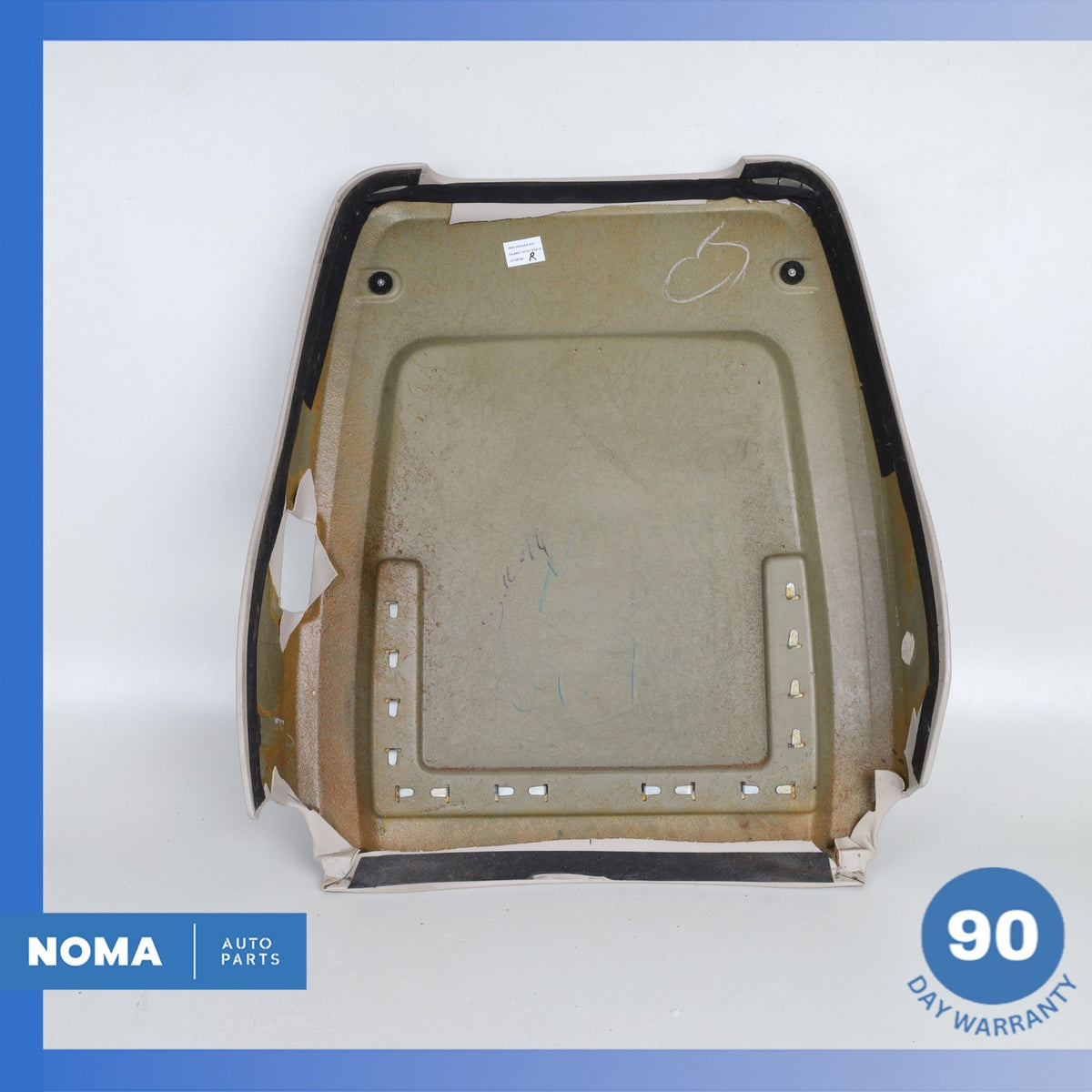 94-96 Jaguar XJS Series 3 Right Passenger Side Seat Backcover Panel Beige OEM - photo 11