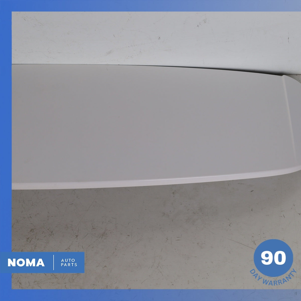 15-18 Audi 8U Q3 Rear Top Upper Lid Spoiler w/3rd Stop Lamp White OEM - photo 3