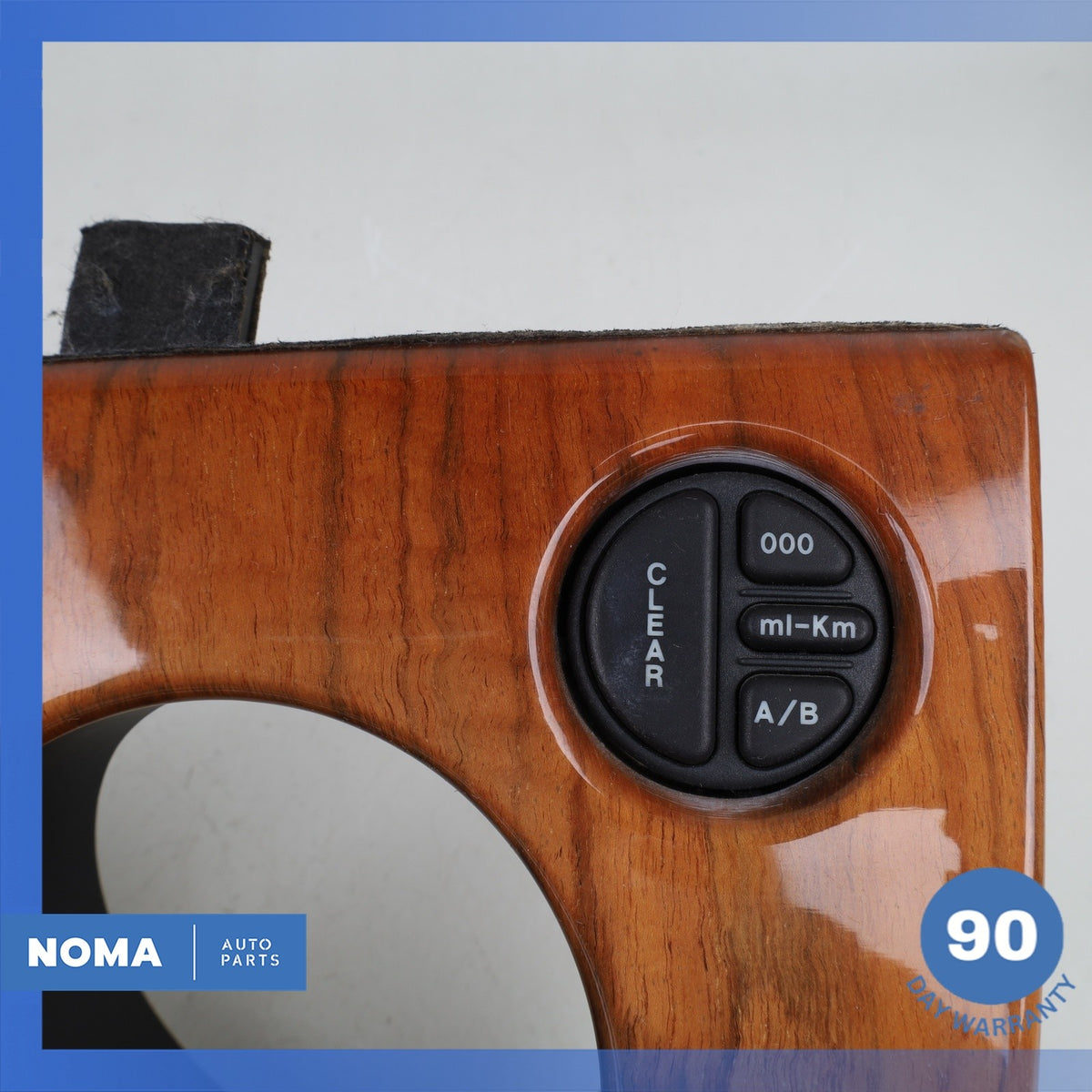 2001 Jaguar X100 XKR Left Side Dash Instrument Cluster Bezel w/ Switch Wood OEM - photo 6