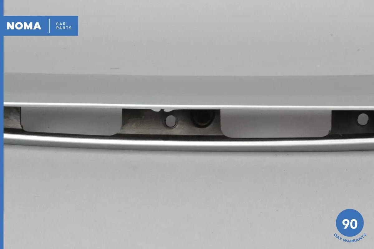 07-15 Jaguar X150 XK XKR Trunk Lid Molding Trim Spoiler Wing Silver OEM - photo 4