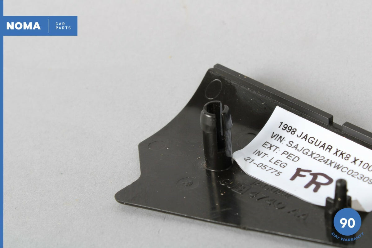 97-03 Jaguar XK8 XKR X100 Front Right Seat Inner Hinge Cover GJB4740AA LEG OEM - photo 7