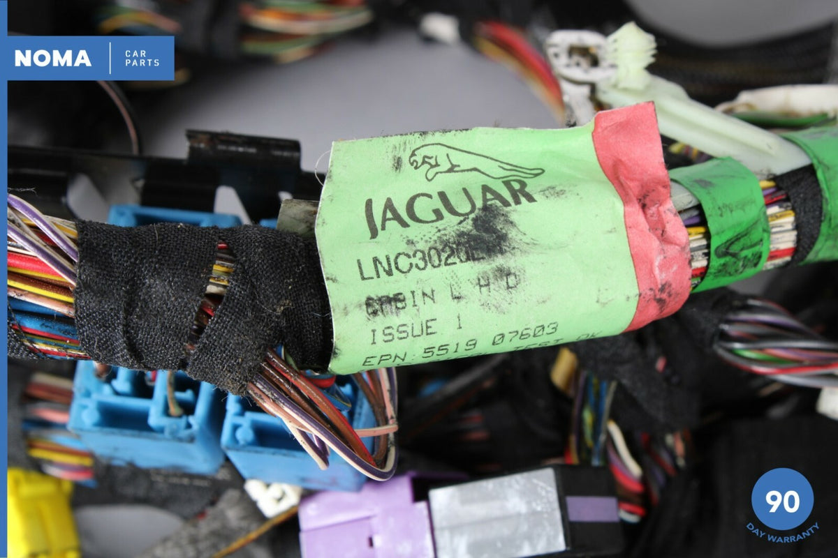 1998 Jaguar XJ8 VDP Cabin Entertainment Wire Wiring Harness Set LNC3650CH OEM - photo 7