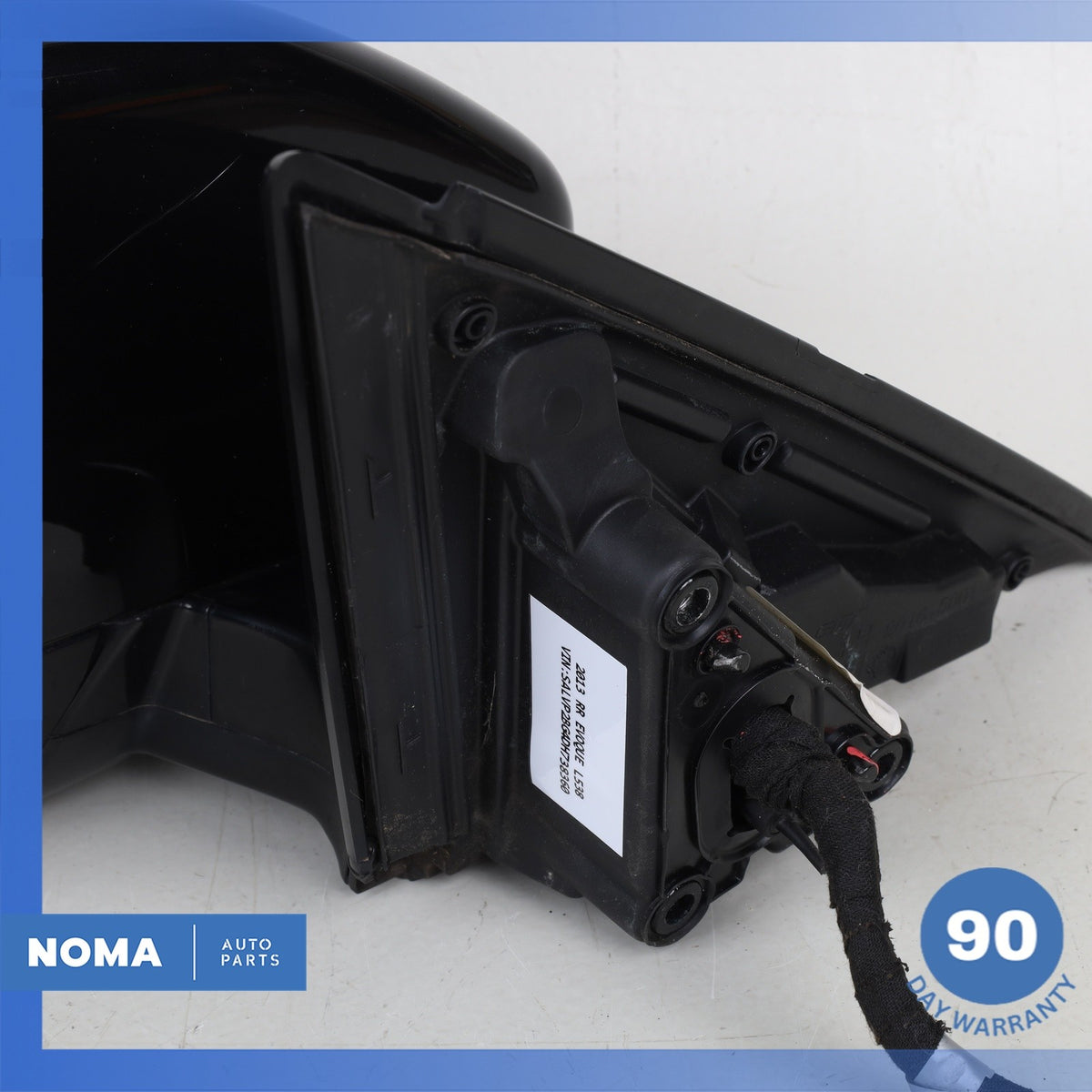 12-13 LR Range Rover Evoque L538 Left Side Rear View Mirror Assembly Black OEM - photo 5