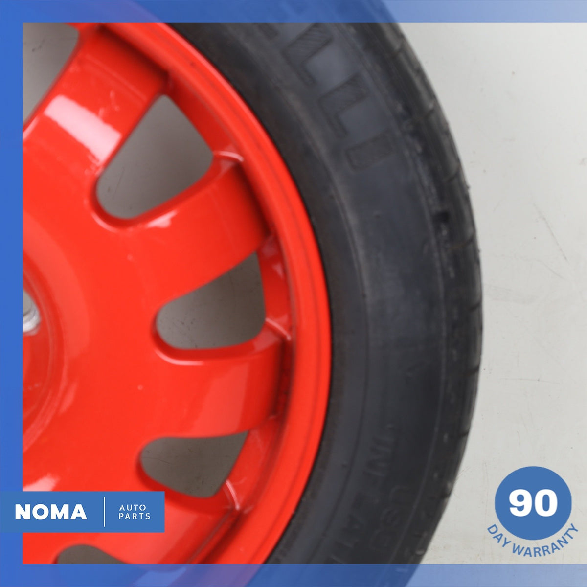 00-06 Jaguar X100 XKR XK8 Emergency Spare Tire Wheel Donut Rim 135 80 18" OEM - photo 6