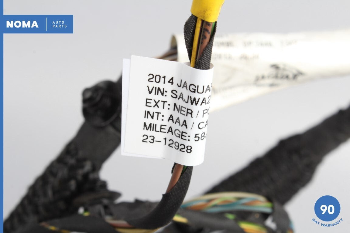 10-17 Jaguar XJ XJL X351 Front Left Driver Side Seat Complete Wire Harness OEM - photo 11