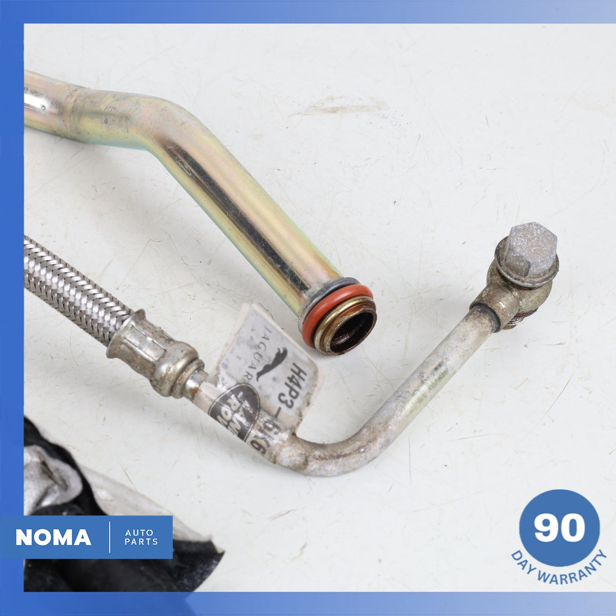 18-23 Range Rover Velar L560 AJ20P4 Turbo Turbocharger Oil Line Set OEM 81k - photo 4