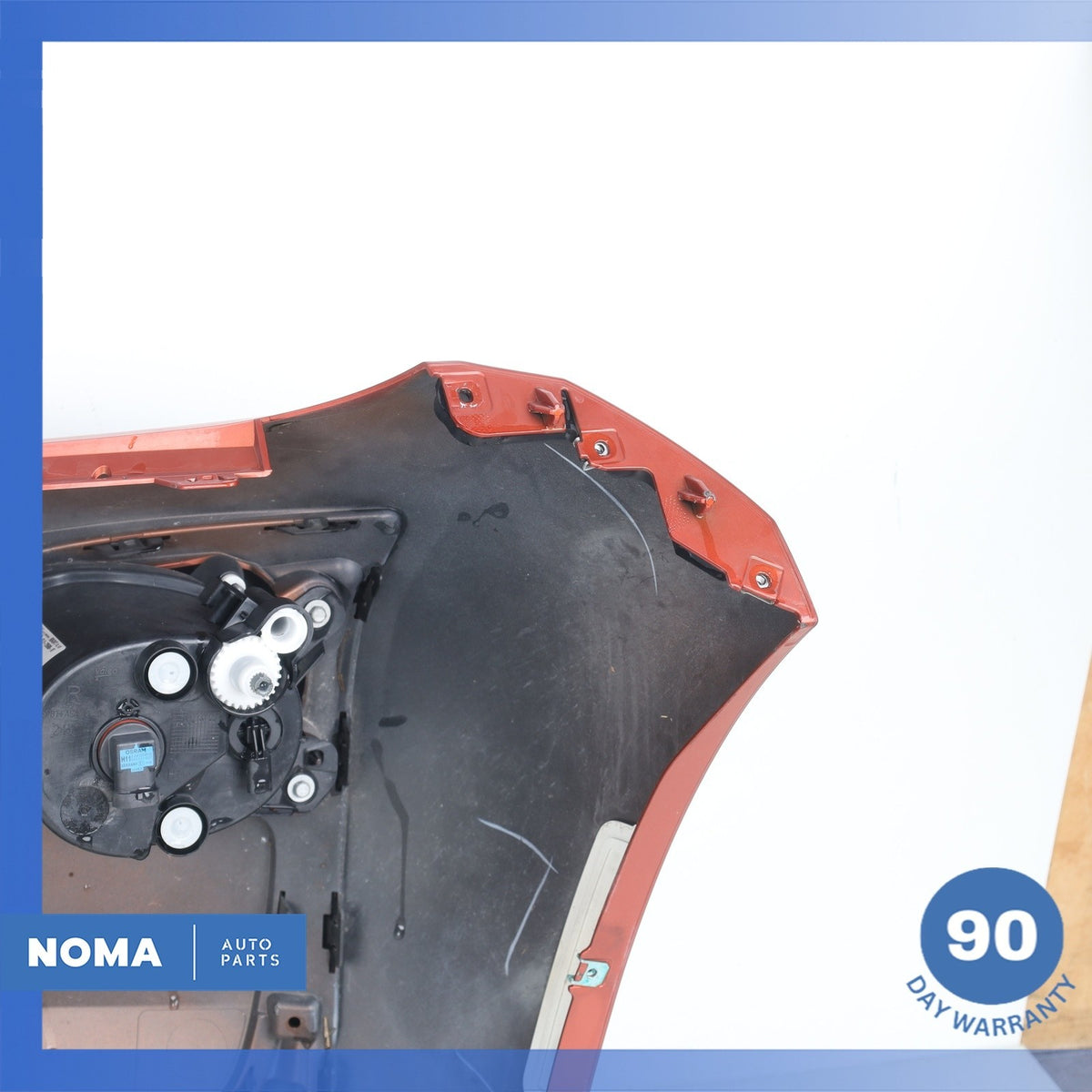 14-17 BMW i3 I01 Hybrid Front Bumper Cover Assembly Orange OEM 78k - photo 14