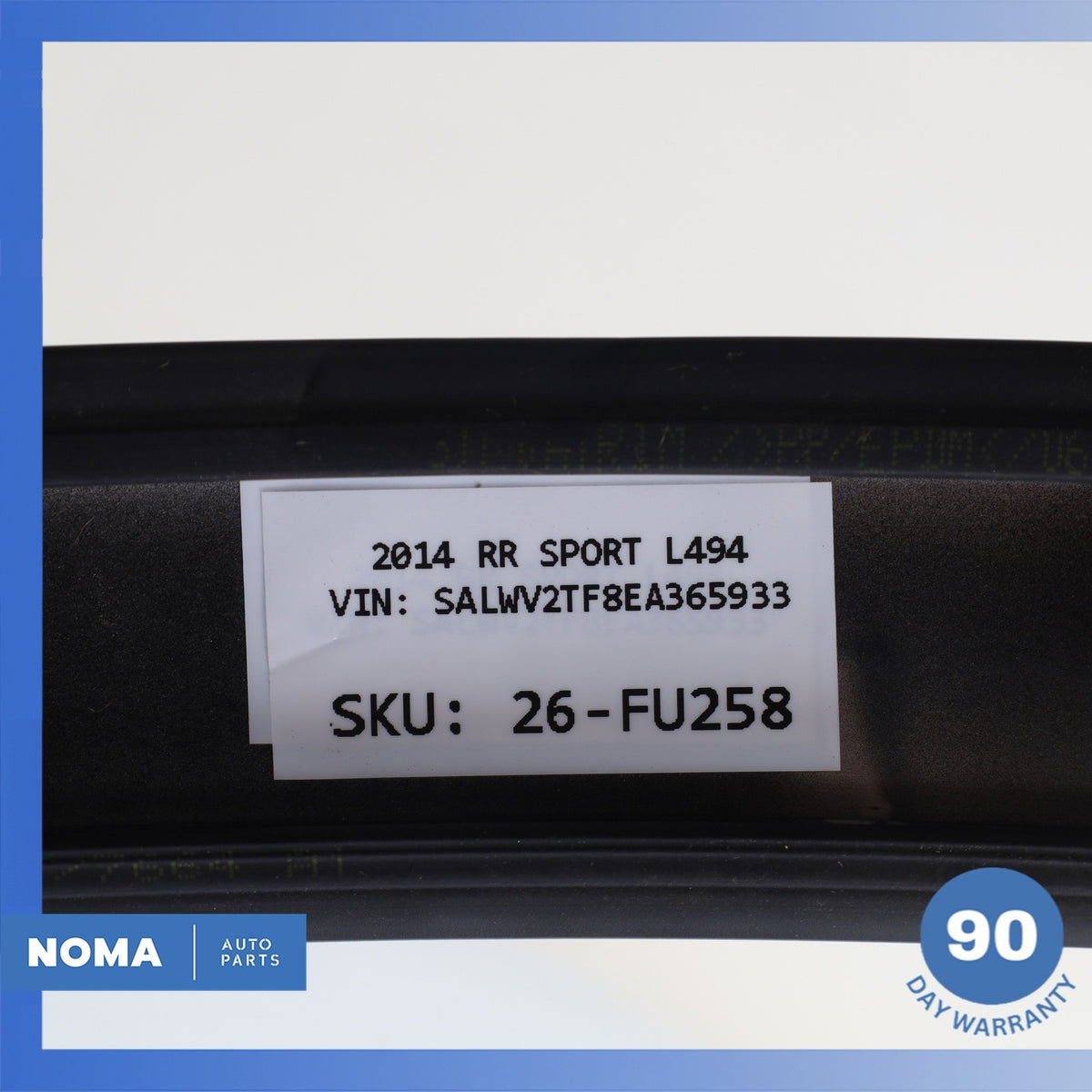 14-22 LR Range Rover Sport L494 Left Roof Drip Rail Upper Molding Trim OEM - photo 12