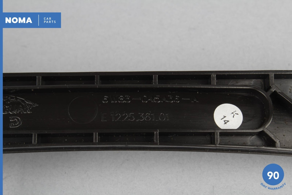07-15 Jaguar XK XKR X150 Front Center Console Cover Panel Trim Black LEG OEM - photo 8