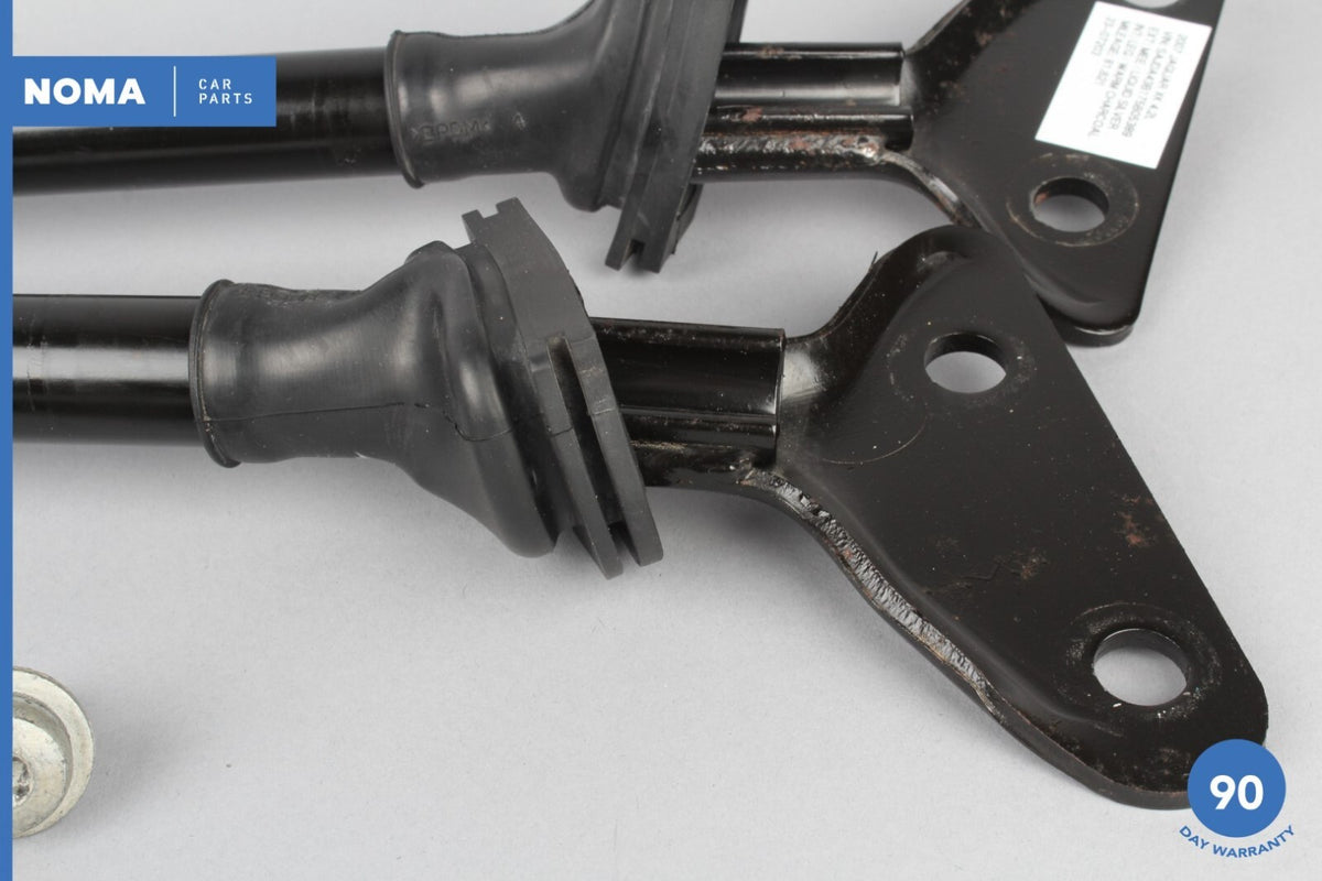 07-15 Jaguar XK X150 Front Right & Left Side Engine Reinforcement Brace Set OEM - photo 5