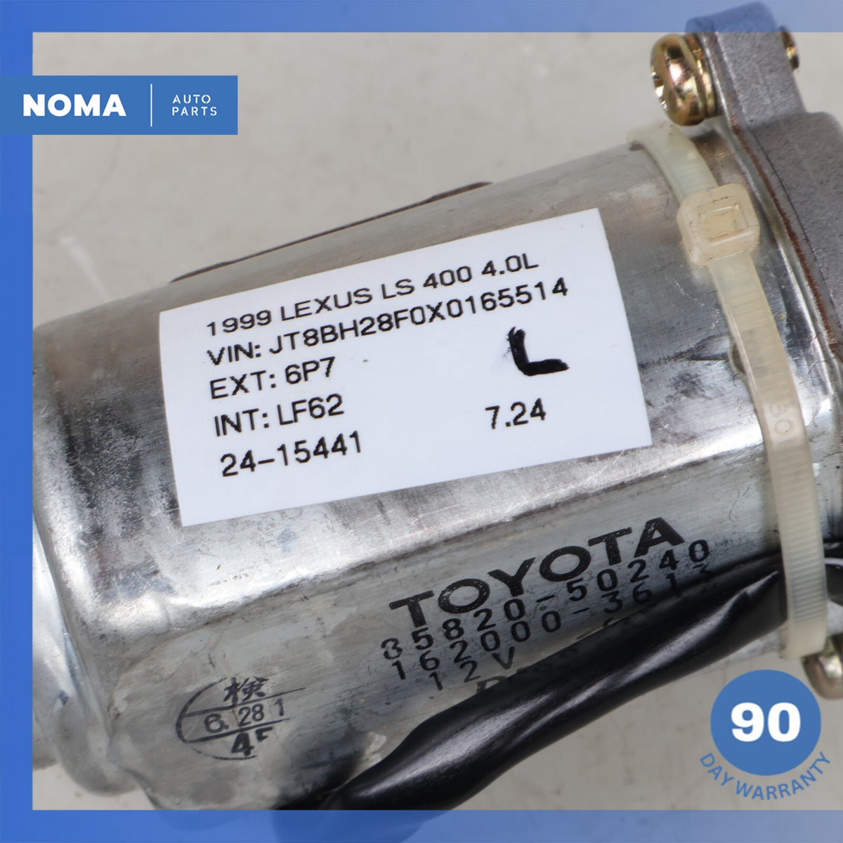 1999 Lexus UCF20 LS400 Front Left Driver Side Seat Adjustment Motor OEM - photo 10