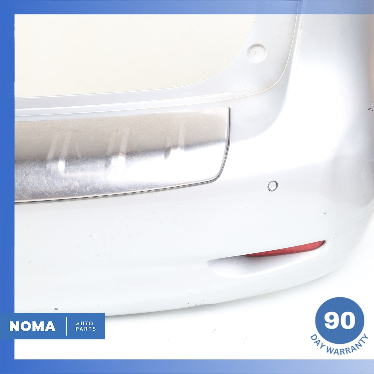 15-17 Infiniti Z62 QX80 Rear Bumper Cover Panel Assembly Silver 850225ZA0H OEM - photo 8