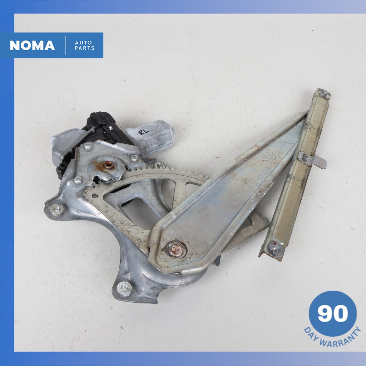 07-17 Lexus USF40 LS460 Rear Left Driver Side Window Regulator w/ Motor OEM - photo 9