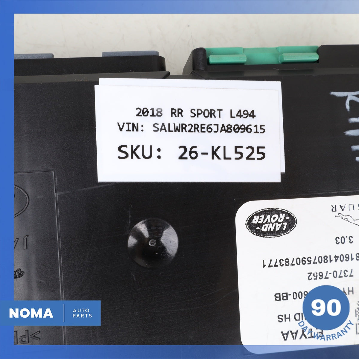 Range Rover Sport L494 Left or Right Side Seat Memory Control Module OEM - photo 11
