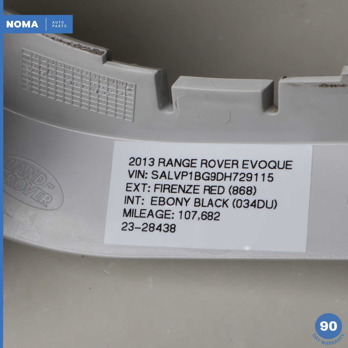 12-13 Range Rover Evoque L538 Rear Bumper Support Mount Bracket Set LR035104 OEM - photo 16