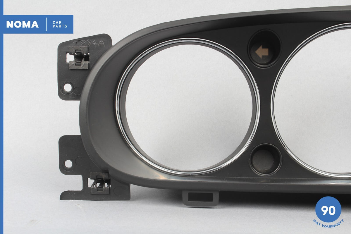 04-09 Jaguar XJ8 VDP X350 X358 Instrument Cluster Bezel Trim Panel Casing OEM - photo 4