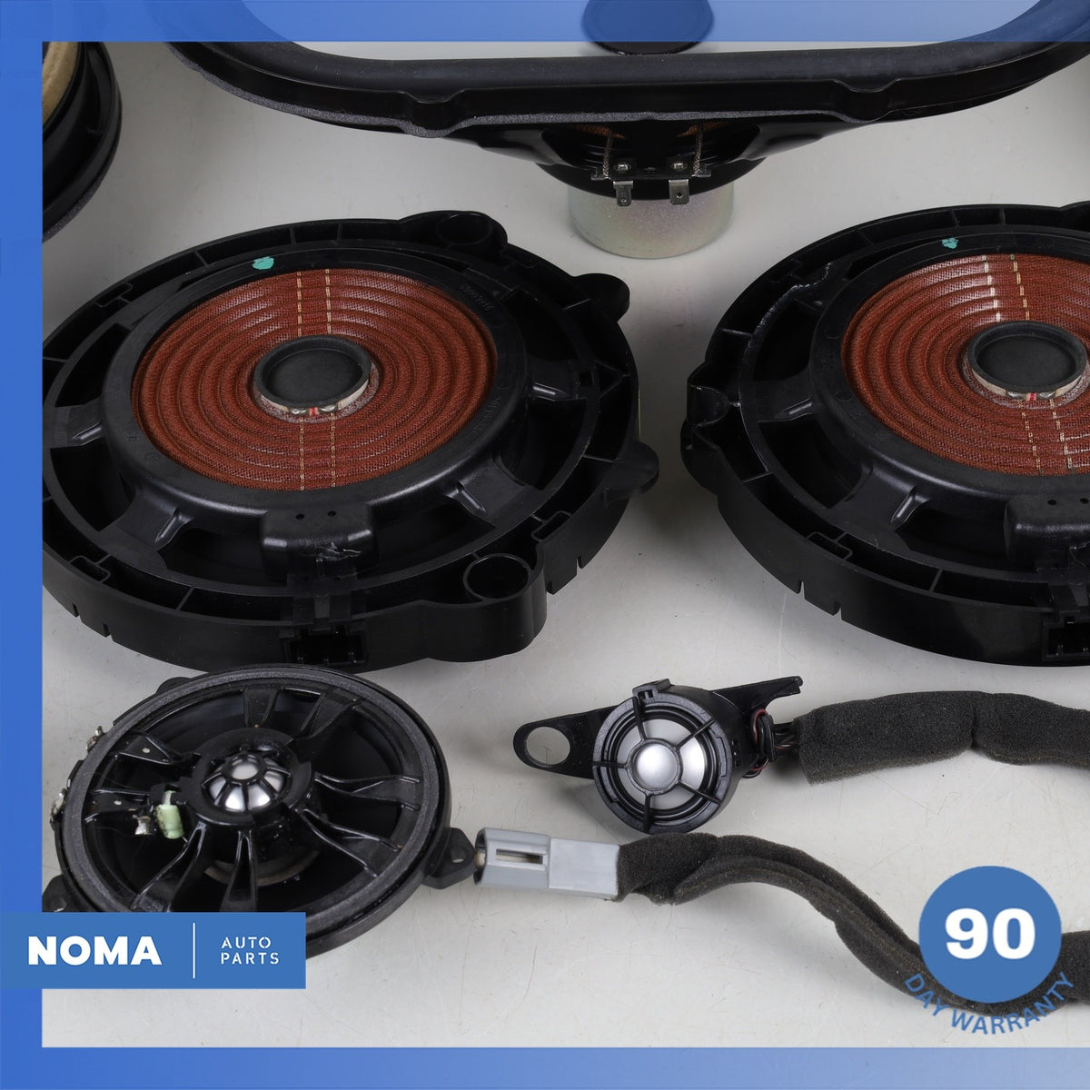 10-12 LR Range Rover L322 Harman Interior Subwoofer Tweeter Speaker set OEM - photo 7