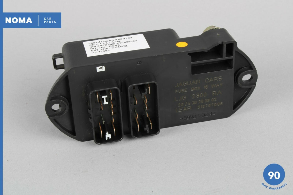 03-06 Jaguar XK8 XKR X100 Dash Dashboard Right Passenger Side Relay Fuse Box OEM - photo 5