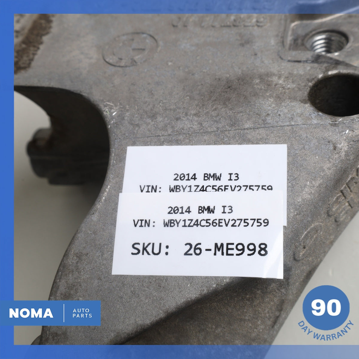 BMW i3 I01 Hybrid Engine Generator Alternator Support Bracket 22116796772 OEM - photo 10