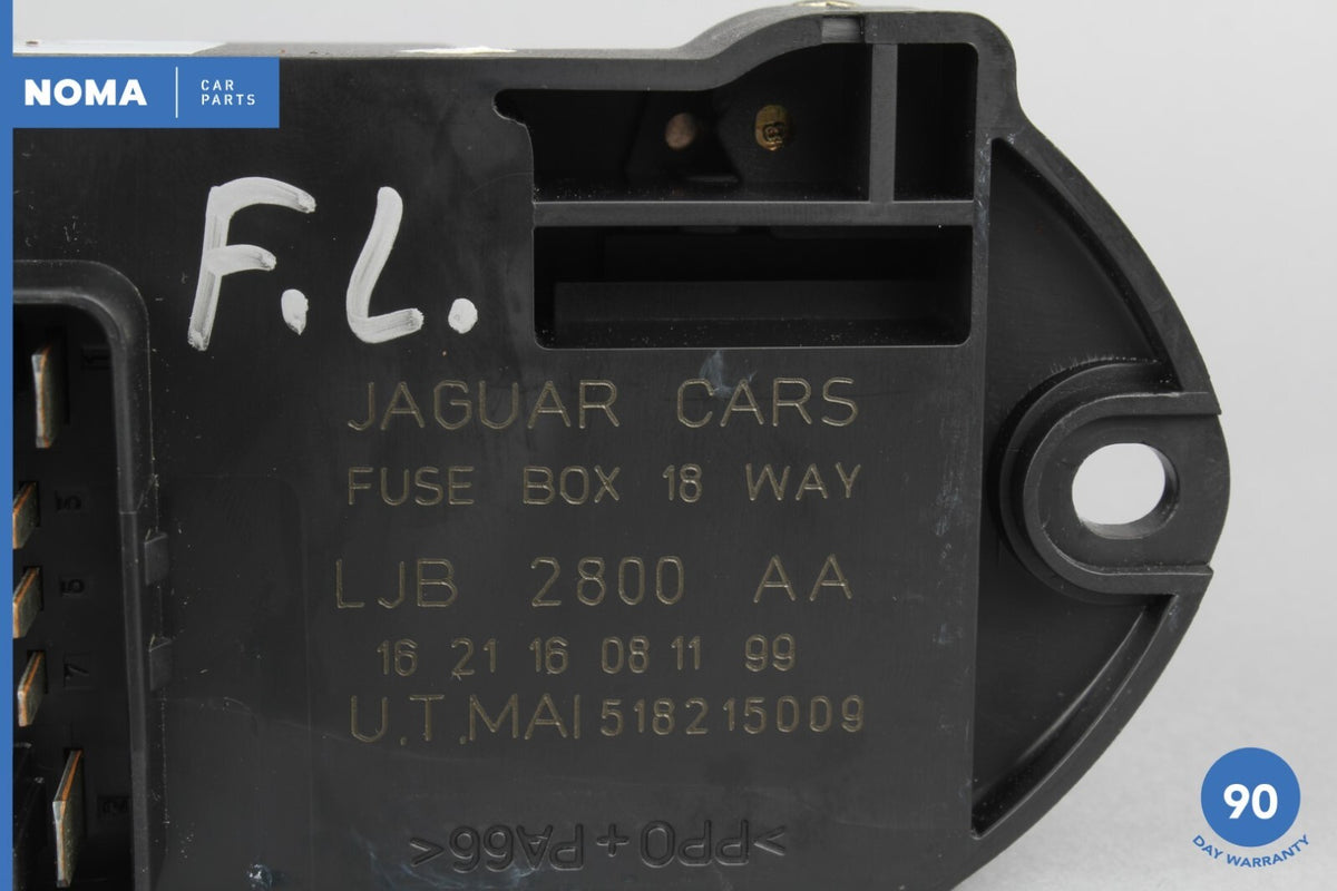00-03 Jaguar XKR X100 Engine Motor Bay  Room Left Relay Fusebox LJD2800AA OEM - photo 6
