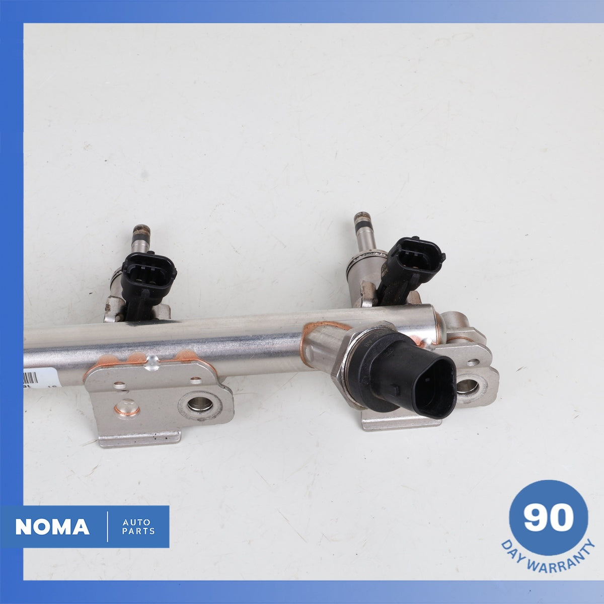 Range Rover Evoque L538 Engine Motor Fuel Injector Rail w/ Injectors OEM 28k - photo 10