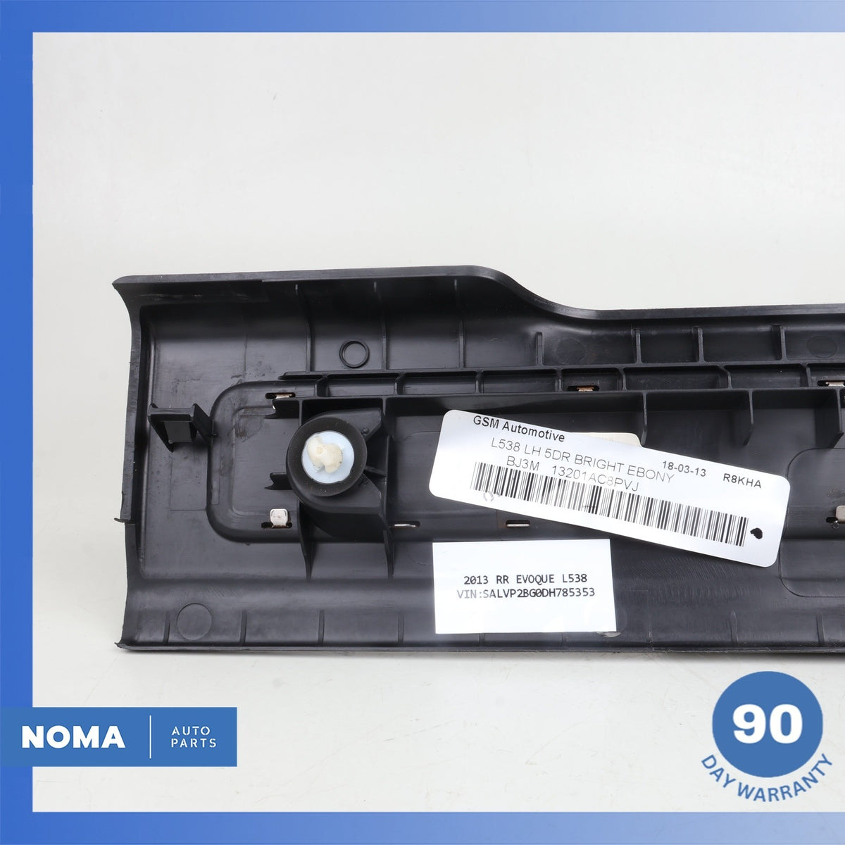 12-19 LR Range Rover Evoque L538 Front Left Side Door Tread Scuff Plate OEM - photo 8
