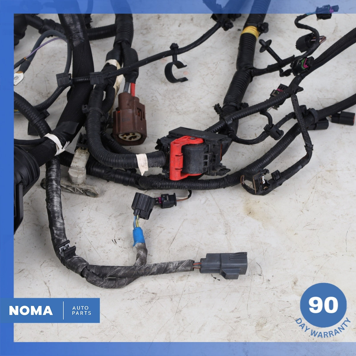 14-15 Range Rover Evoque L538 2.0 Turbo Engine Motor Wire Wiring Harness OEM - photo 18