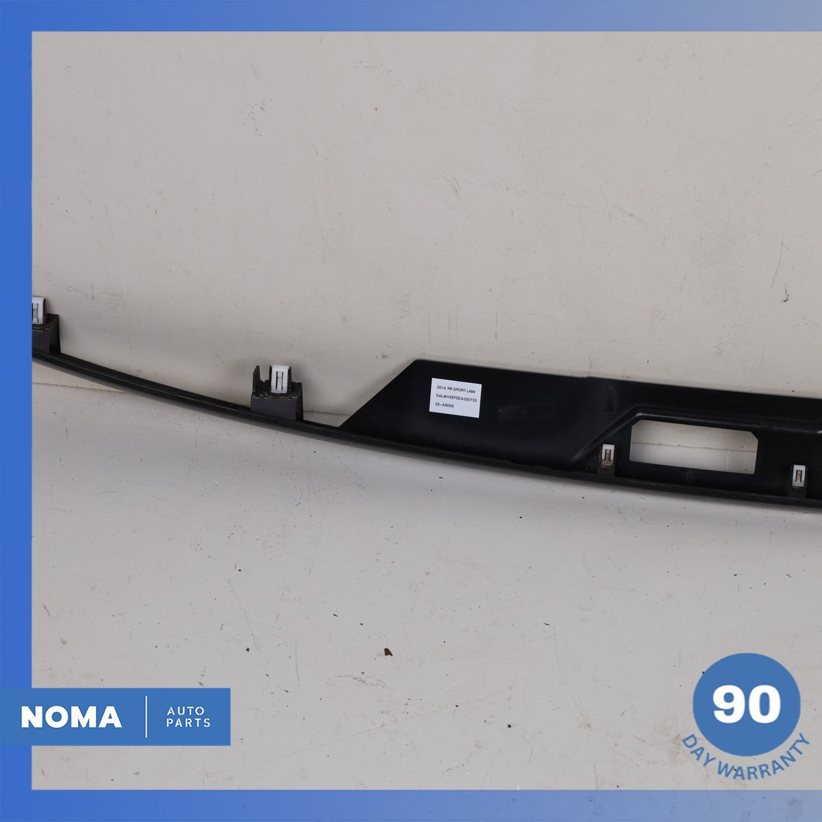 14-22 Range Rover Sport L494 Trunk Bezel License Plate Molding DK6240406DA OEM - photo 14