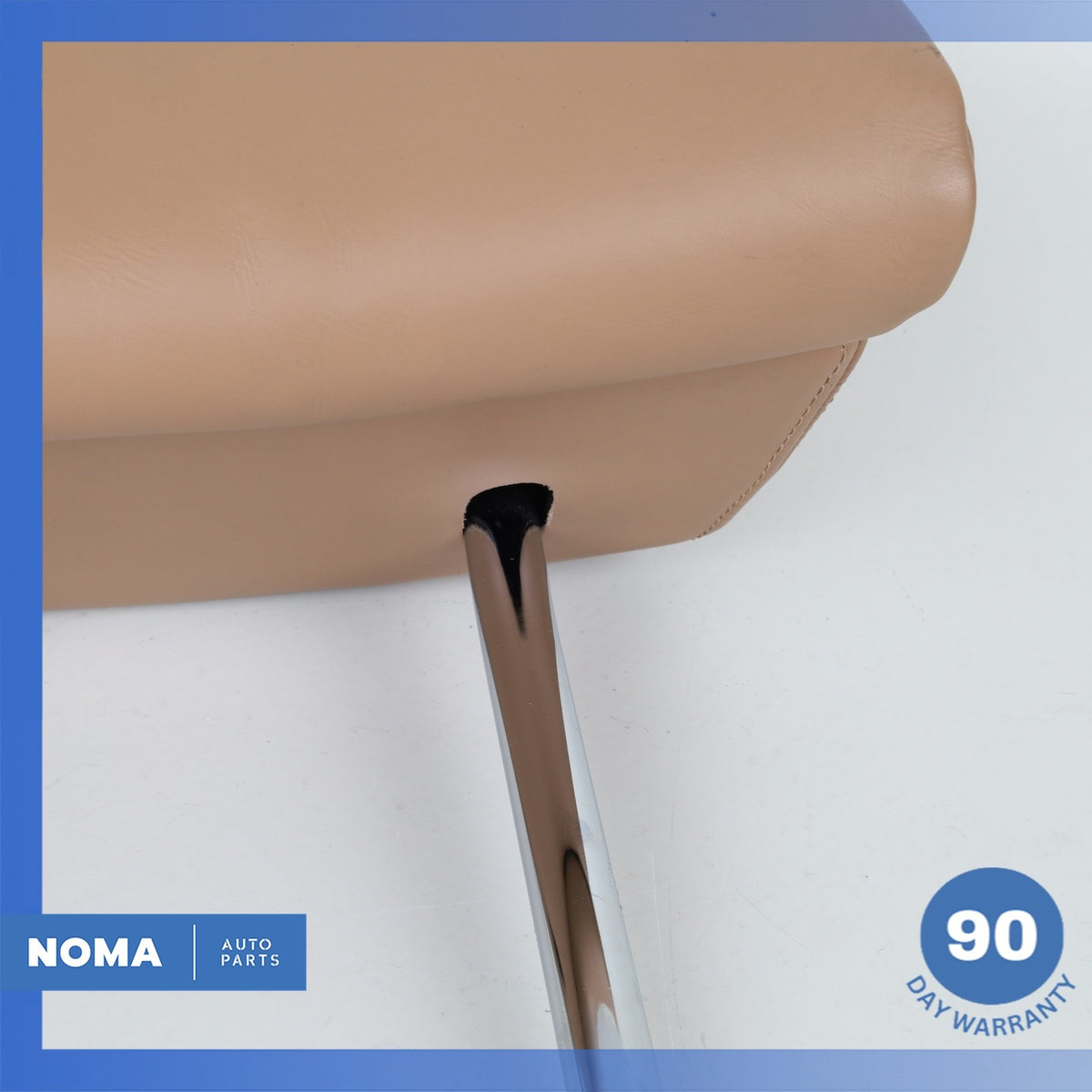 BMW F02 750i 740i Front Left or Right Seat Headrest Head Rest Nappa Brown OEM - photo 6