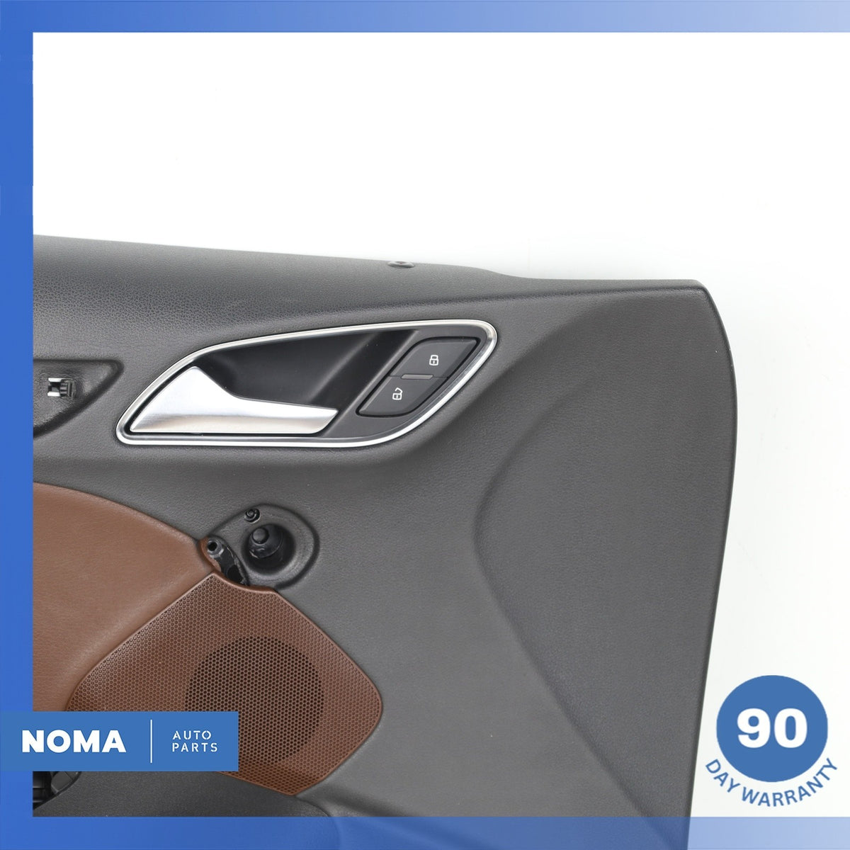 Audi 8U Q3 Front Left Driver Door Panel Cover Trim Black OEM - photo 2