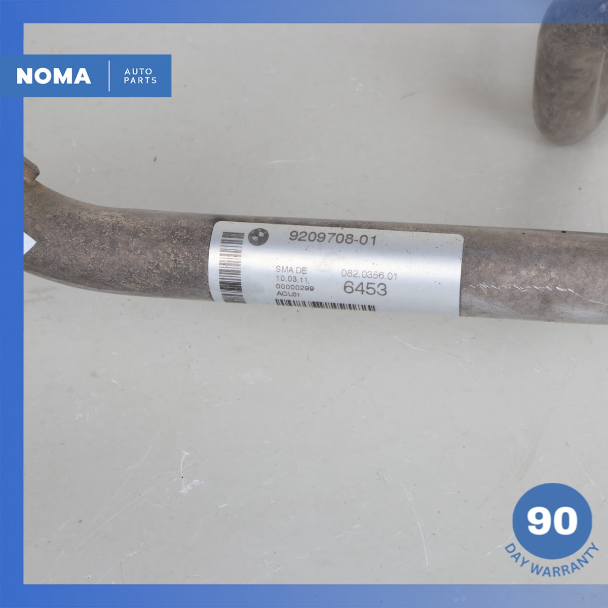 2011 BMW F10 535i AC A/C Air Conditioning Hose Line Pipe 64539209708 OEM - photo 11