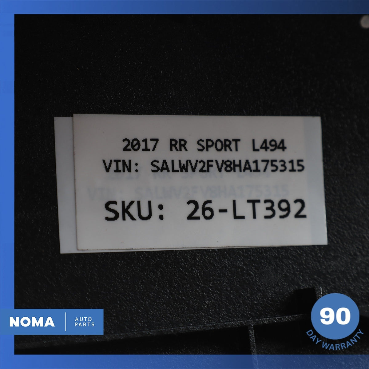 17-19 LR Range Rover Sport L494 Dash Dashboard Cover Panel Trim Set Red OEM - photo 17
