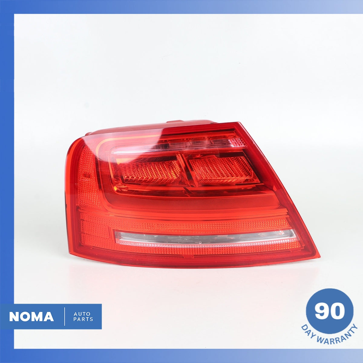 11-14 Audi D4 A8 Rear Left Driver Side LED Outer Tail Light Assembly OEM - photo 2