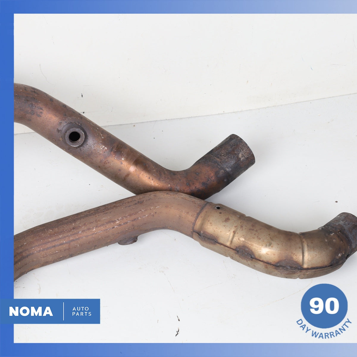 13-20 LR Range Rover Sport L494 L405 5.0L Left & Right Exhaust Downpipe Set OEM - photo 3