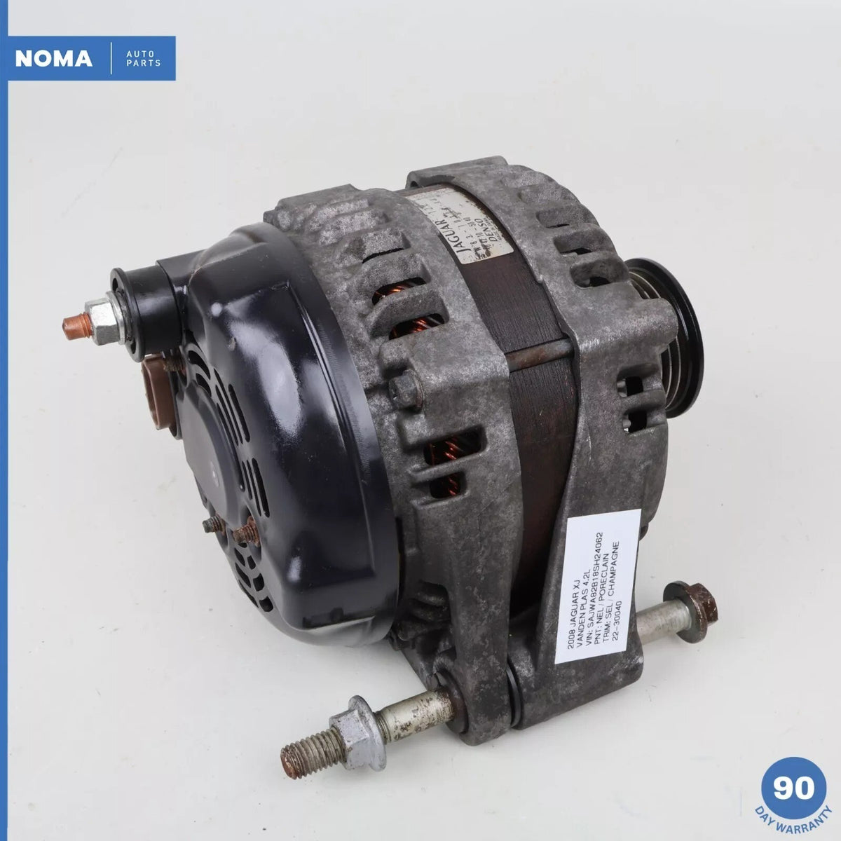 03-09 Jaguar X350 XJ XK S-Type 4.2L Generator Alternator 6W8310300AB OEM - photo 10