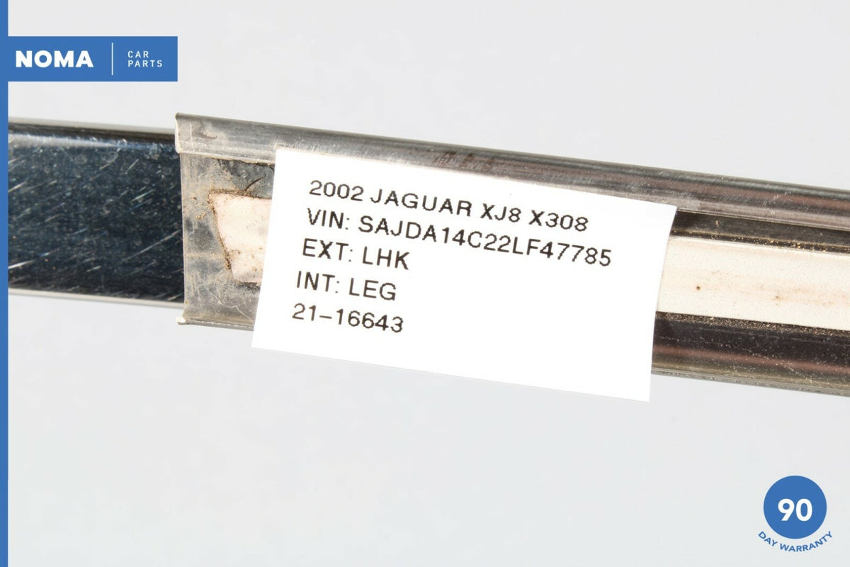 98-03 Jaguar XJ8 XJR X308 SWB Rear Right Side Outer Door Window Molding Set OEM - photo 7