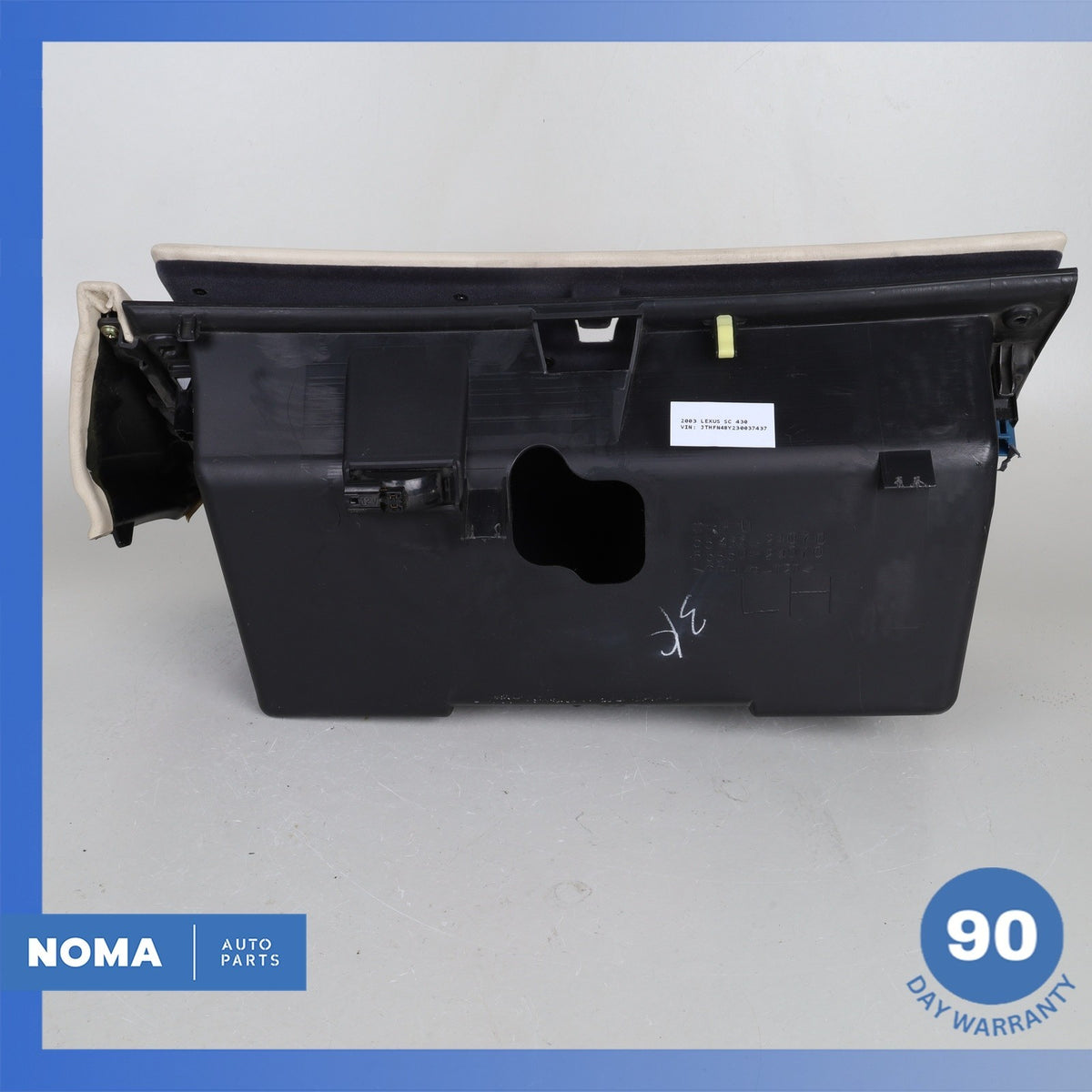 02-06 Lexus Z40 SC430 Dashboard Dash Glovebox Glove Box Storage Compartment OEM - photo 8
