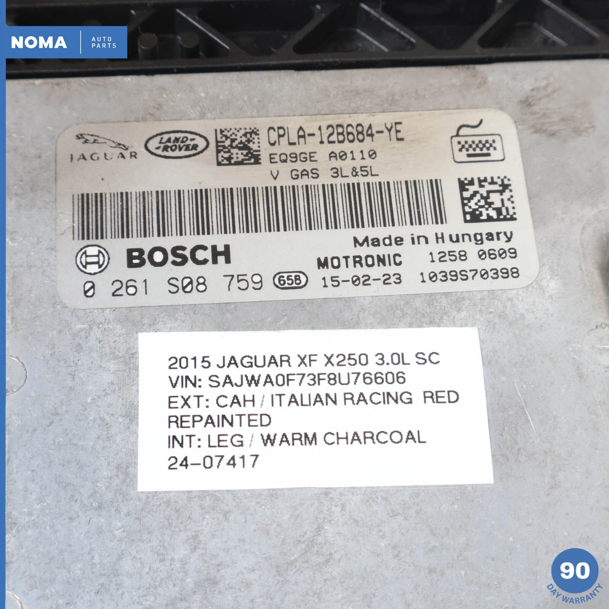 11-21 Jaguar X250 XF XJ RR Sport ECM ECU Engine Control Module Computer OEM - photo 12
