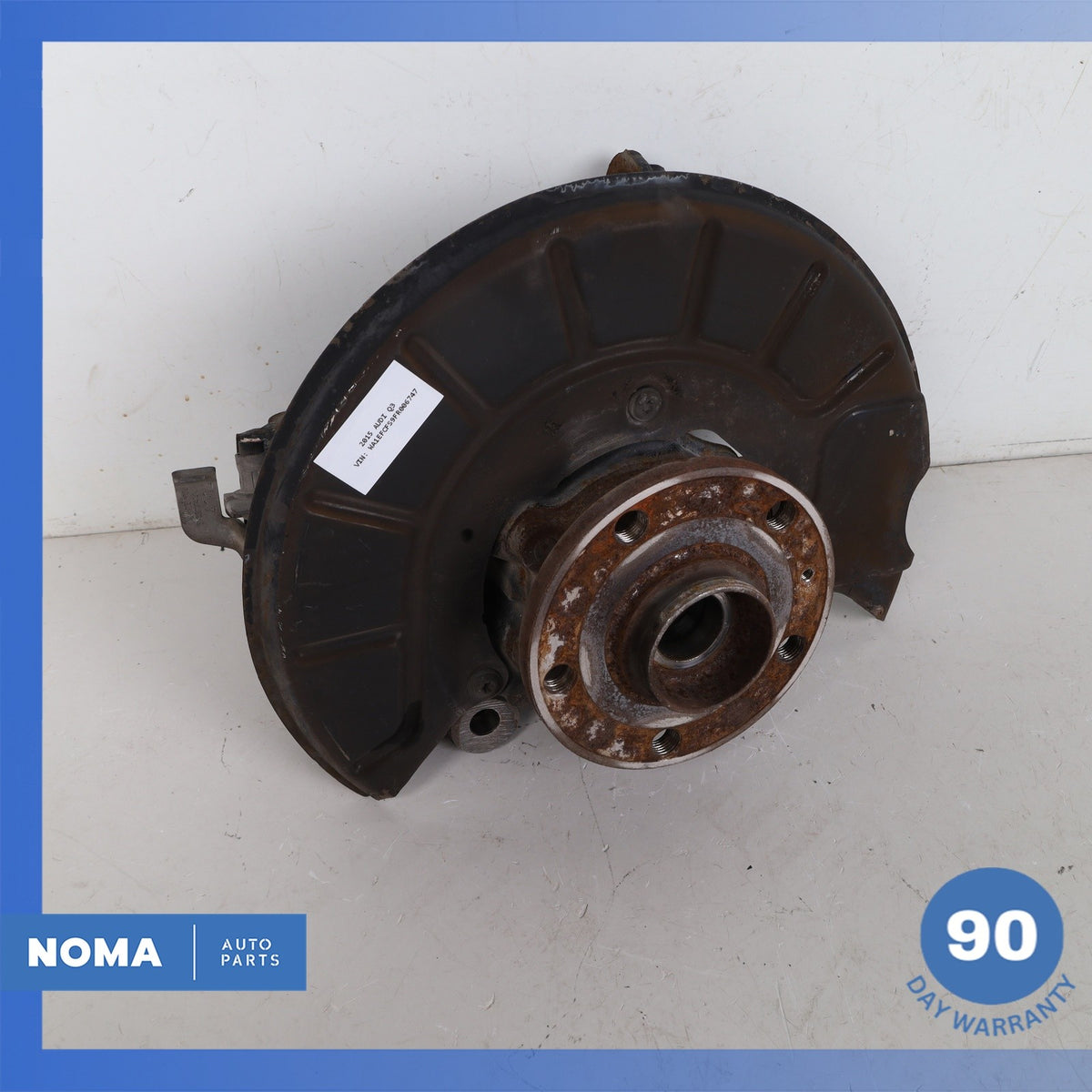 05-18 Audi 8PA 8P1 8UB 8UG Q3 A3 Front Left Driver Spindle Knuckle Hub OEM - photo 2