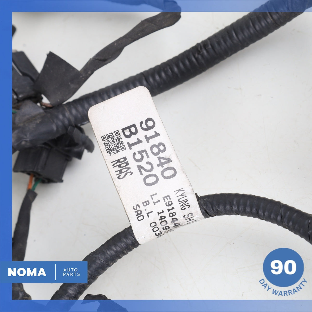 15-17 Hyundai DH Genesis Rear Bumper Wiring Harness w/ Sensors 91840B1520 OEM - photo 15