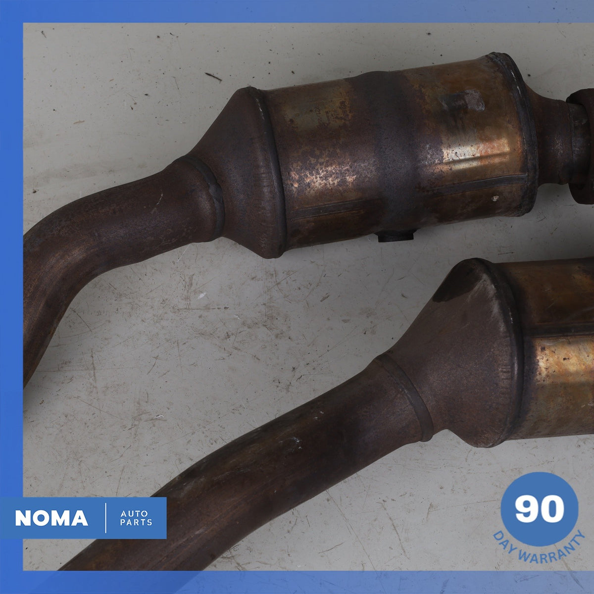 16-20 Jaguar X152 F-Type-S RWD Left & Right Side Exhaust Downpipe Set OEM 59k - photo 10