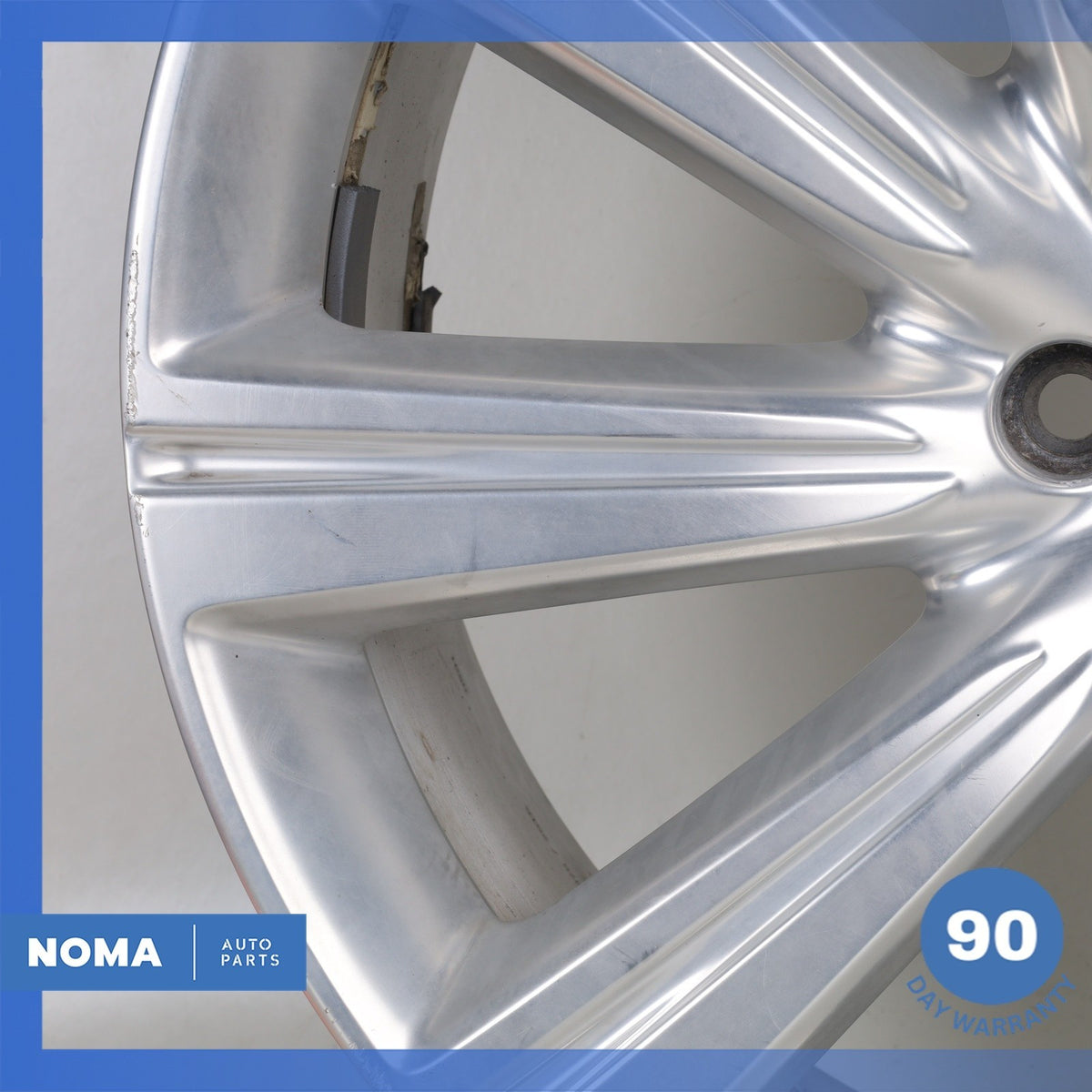 17-24 Jaguar X761 F-Pace Turbine 9 x R22 22" Wheel Rim Chrome OEM - photo 11