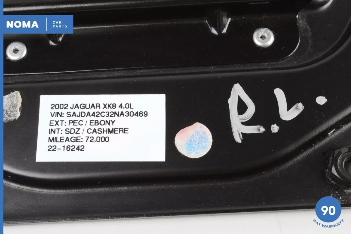 97-06 Jaguar X100 XK8 XKR Convertible Rear Left Side Quarter Window Glass OEM - photo 12