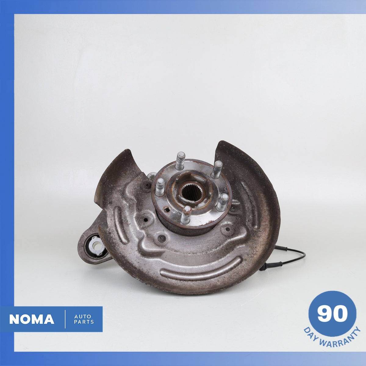 LR Range Rover Evoque L538 Rear Right Spindle Knuckle Hub w/ Shield OEM - photo 2